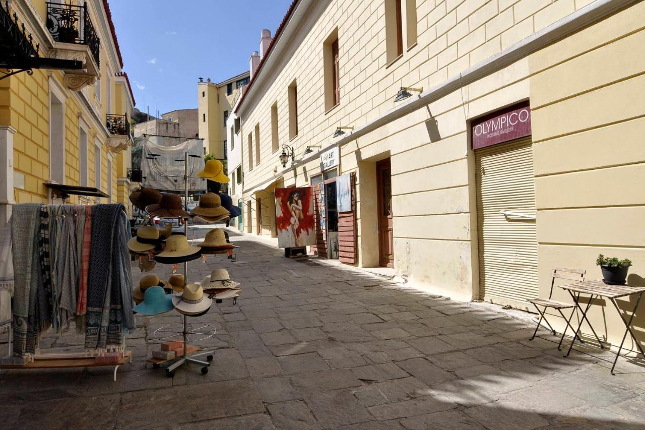 Historic Plaka Apartments Aten Exteriör bild