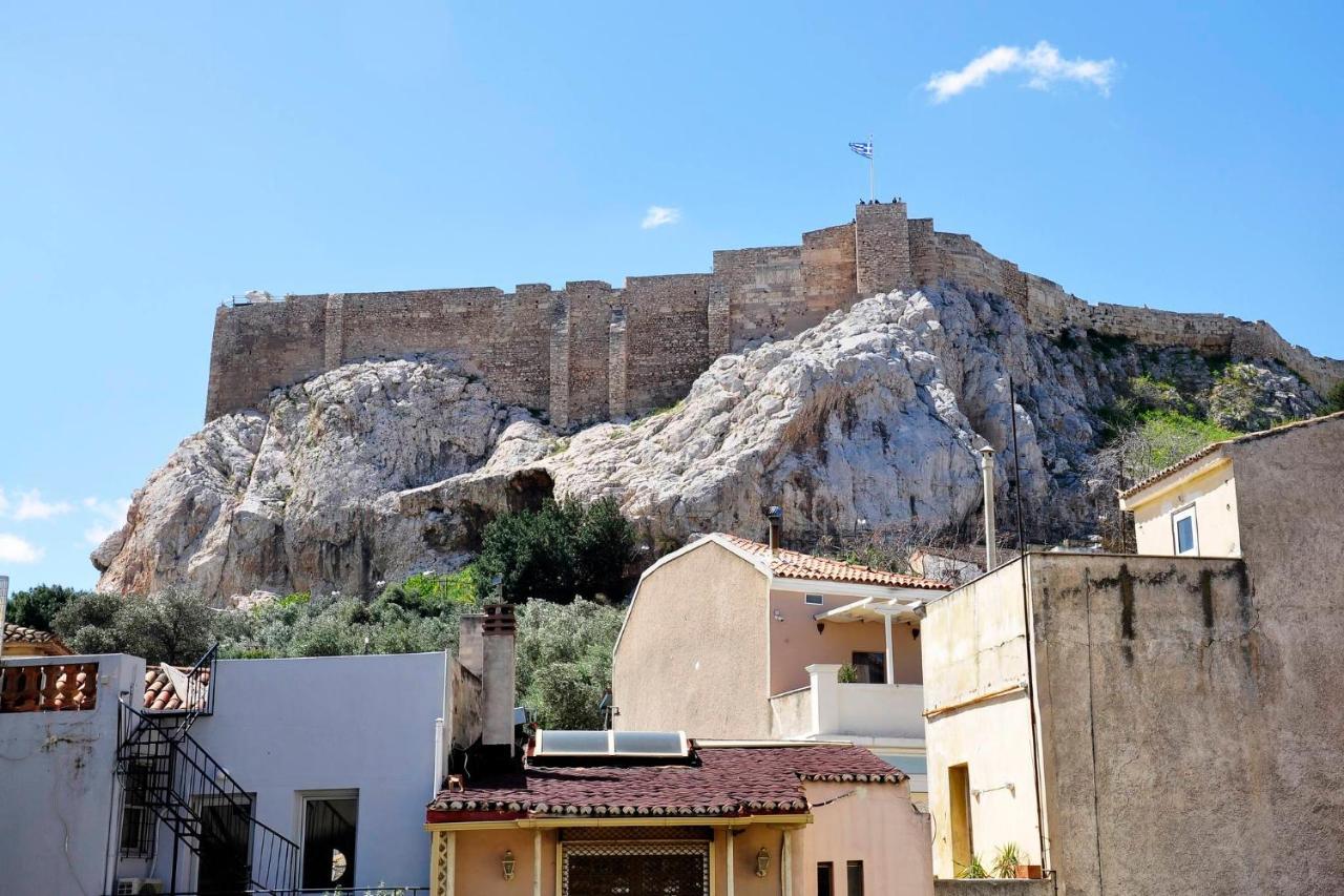 Historic Plaka Apartments Aten Exteriör bild