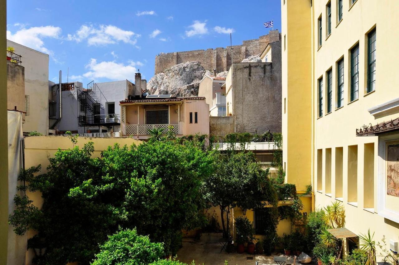 Historic Plaka Apartments Aten Exteriör bild